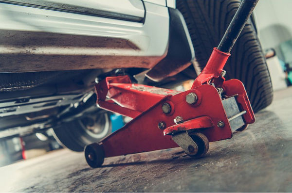 how to change your car oil step 5 - get the car jack stands or ramp